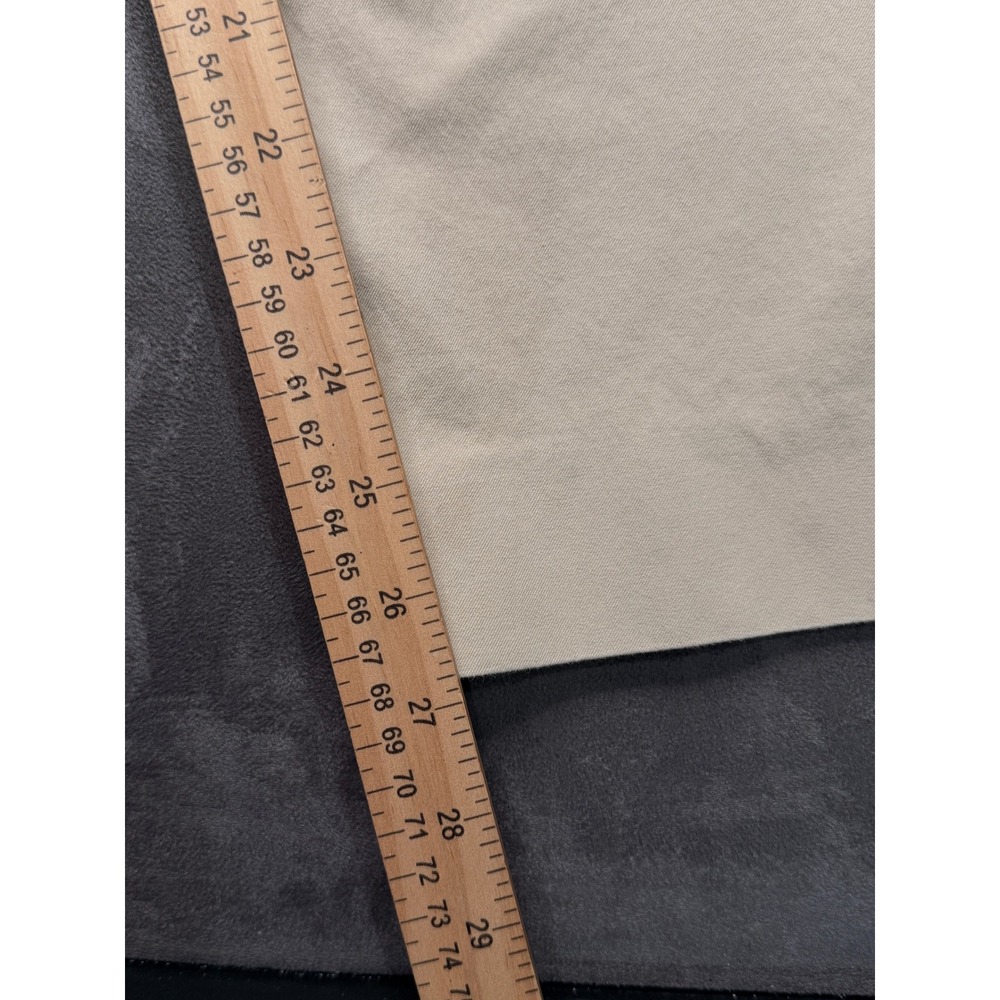 Talbots Chatham Ankle Pants Womens 16 Beige Khaki Side Zip Straight Leg Stretch - Picture 4 of 9